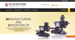 Desktop Screenshot of jinlunmachinery.com
